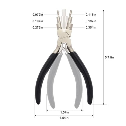 2-in-1 Jewelry Pliers & Wire Looping Tool