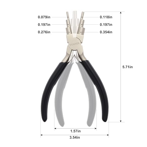 2-in-1 Jewelry Pliers & Wire Looping Tool