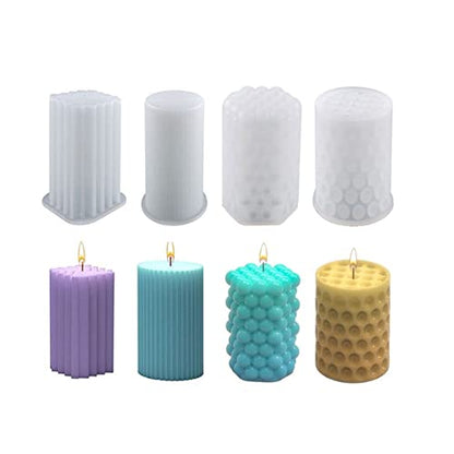 Cylinder Candle Molds
