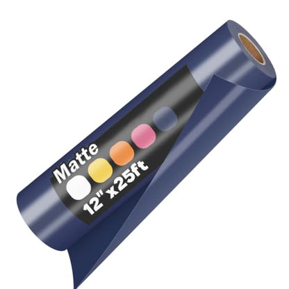 Heat Transfer Vinyl Navy Blue HTV Rolls