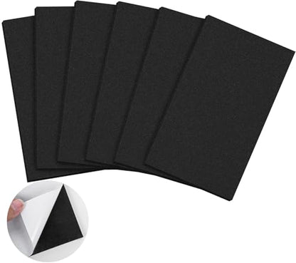 6 PCS Adhesive Foam Padding Sheets Closed Cell Neoprene Foam Sheet 1 (6 Count)