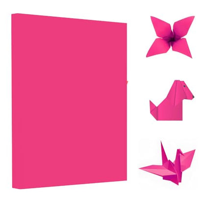 A4 Origami Paper Magenta 100 Sheets (100 Count)
