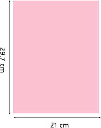 A4 Origami Paper Pink 100 Sheets, 8.27×11.7 inch Double Sided Color Easy Fold Big Origami Paper A4 Colored Copy Papers Thin 70gsm for Beginners, DIY handwork Art and Craft Projects (210 x 297 mm) - Crafty Corner