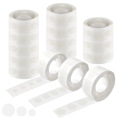1500Pcs Glue Points Dots Removable Balloon Glue Adhesive Dots (15 Count)
