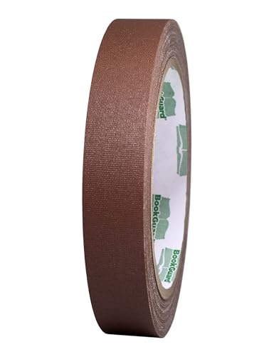 3 4 Inch Brown Book Repair Cloth Tape 15 Yard Roll