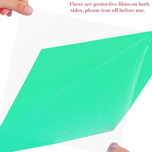 9Pcs Lighting Gels Plastic Gel Light Filter Sheets 11.8 x 11.8 Inch