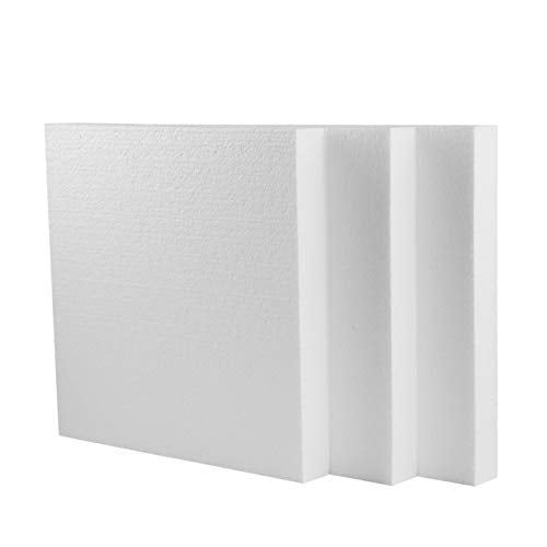 Silverlake 12x12x1.5 Craft Foam for Styrofoam Block Projects (3 Count)