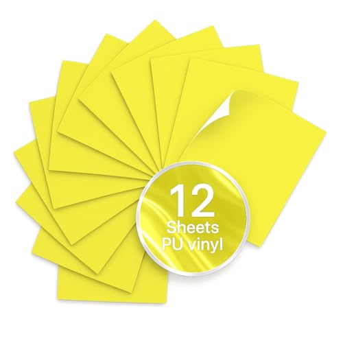 Yellow PU Heat Transfer Vinyl