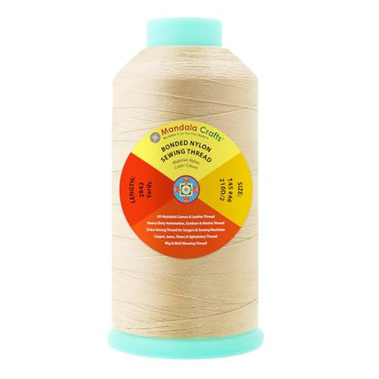 Size 46 210D T45 Cream Bonded Nylon Thread
