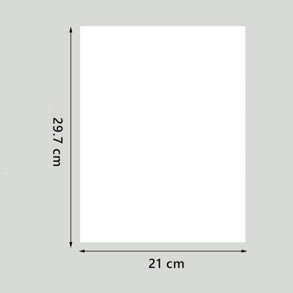 A4 Origami Paper White 100 Sheets, 8.27×11.7 inch Double Sided Color Easy Fold Big Origami Paper A4 Colored Copy Papers Thin 70gsm for Beginners, DIY handwork Art and Craft Projects (210 x 297 mm) - Crafty Corner