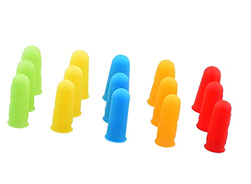 30 Pieces Silicone Hot Glue Gun Finger Caps (30 Count)