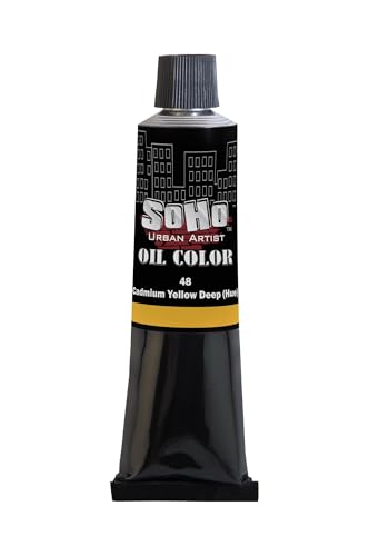 Oil Paint Cadmium Yellow Deep Hue (5.74 Fl Oz)