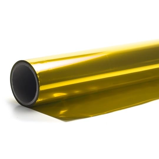 Anderson's Gold Shiny Metallic PVC Roll