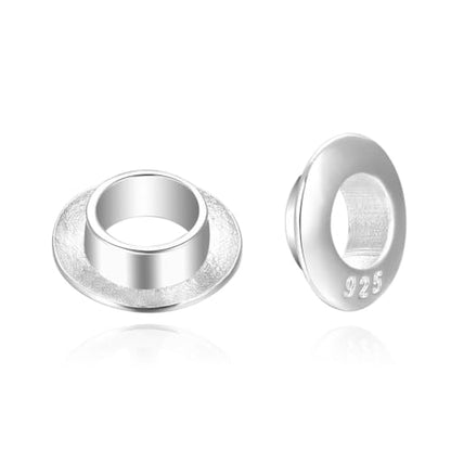 10pcs Adabele Authentic 925 Sterling Silver 9mm Bead Core Grommet Eyelet (10 Count)