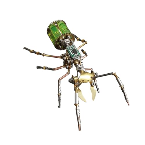 Steampunk 3D Metal Ant Puzzle Model for Adults
