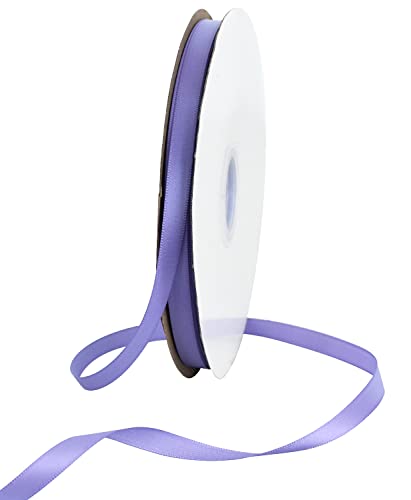 100yds 3 8 Inch Lavender Satin Ribbon for Craft Gifts Wrapping