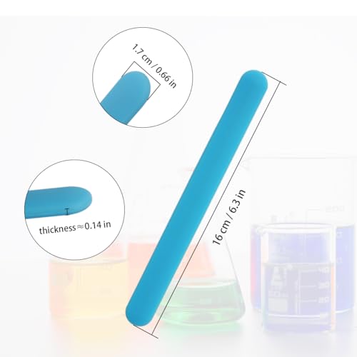 6 PCS Reusable Silicone Stirring Stick (6 Count)