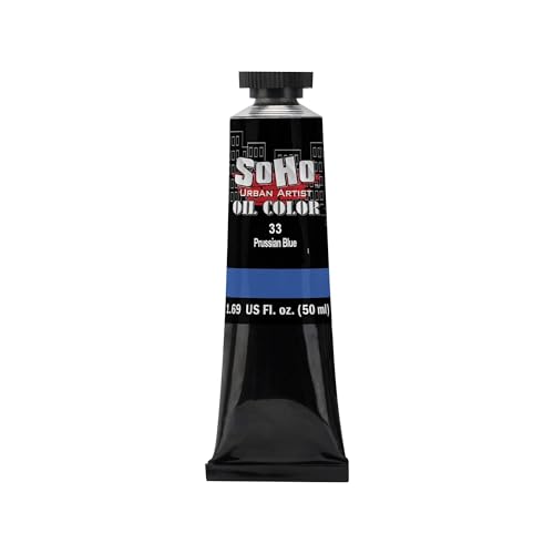 Oil Paint Prussian Blue