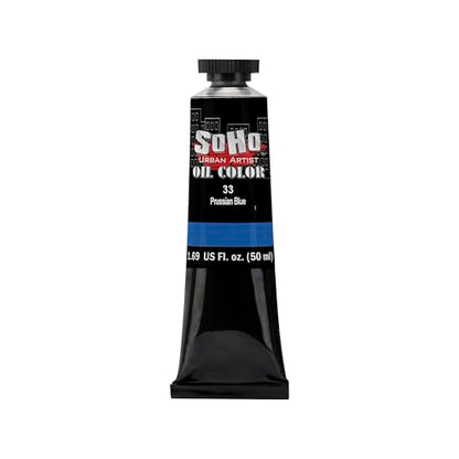 Oil Paint Prussian Blue