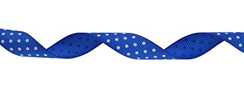Polka Dot Grosgrain Ribbon 25 Yard Each Roll 100% Polyester
