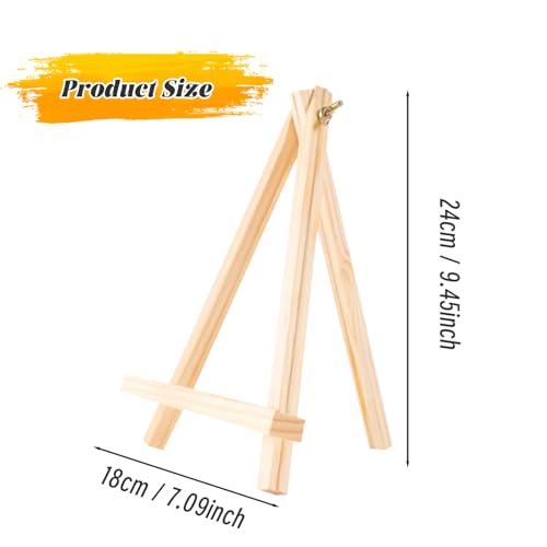 24 Pack 9 Inch Wooden Display Stand (24 Count)