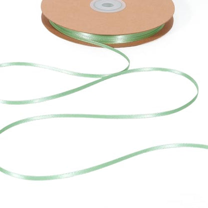 Sage Green Satin Ribbon 1