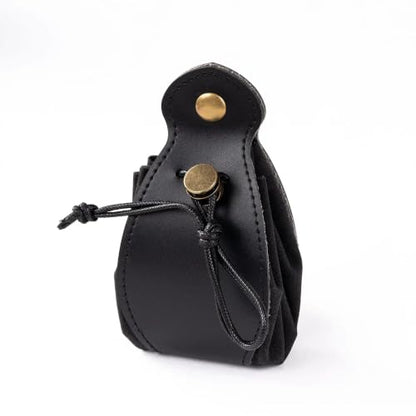 Black Drawstring Dice Bag and Rolling Tray