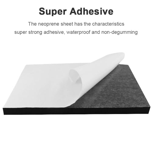 4 Pcs Adhesive Foam Padding (2.68 Sq Ft)