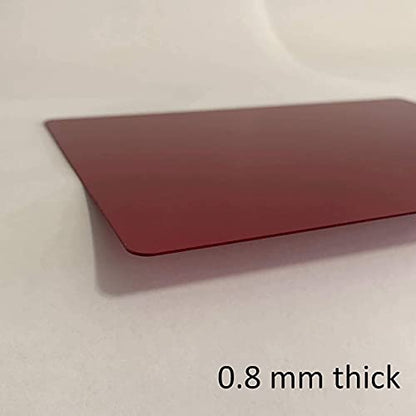 Metal Engraving Sheets for Etching with Maker