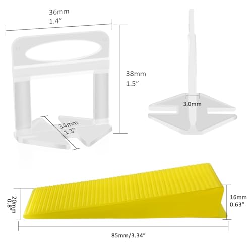 Tile Leveling System with Plier (3300 Count)
