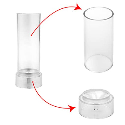 2PCS Pillar Candle Mold