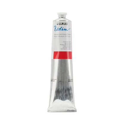 LUUKAS Water Mixable Premium Oil Paint 200 ml Pewter red (6.7628 Fl Oz)