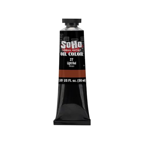 Oil Paint Light Red