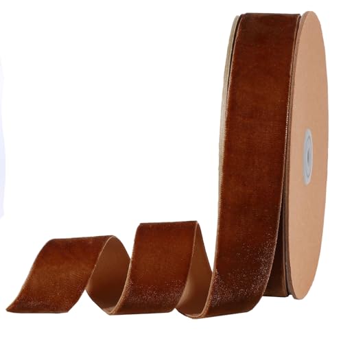 Copper Velvet Ribbon