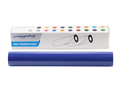 Heat Transfer Vinyl Blue HTV Rolls (12 Foot)