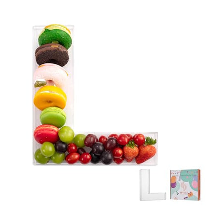 11" Clear Acrylic Letter & Number Charcuterie Tray