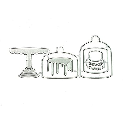 Cutting Dies Happy Birthday Holiday Thanks Greetings Metal Stencils Scrapbooking Tool Love Heart DIY Carbon Steel Embossing Template for Paper Card Making