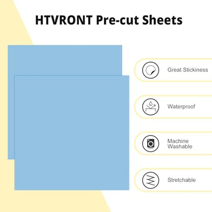 Light Blue HTV Heat Transfer Vinyl