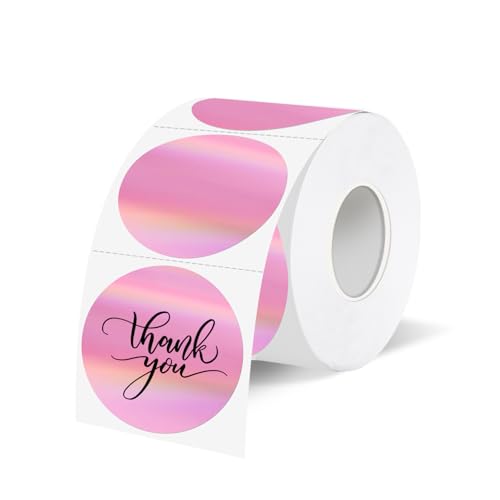 Holographic Thermal Labels Stickers 1.5 inch
