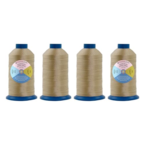Size 138 420D T135 Khaki Combo Bonded Nylon Thread (15000 Foot)