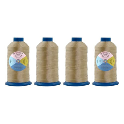 Size 138 420D T135 Khaki Combo Bonded Nylon Thread (15000 Foot)
