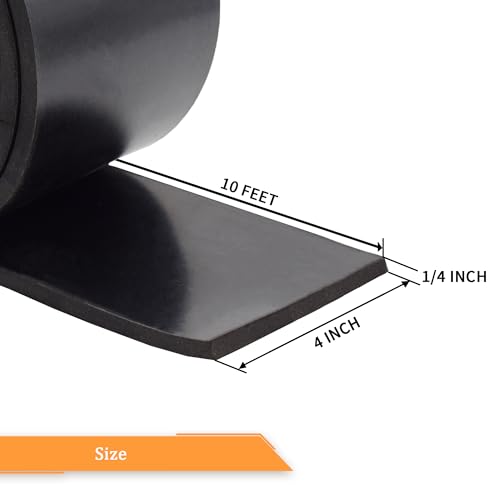 Neoprene Rubber Strips 1 (10 Foot)