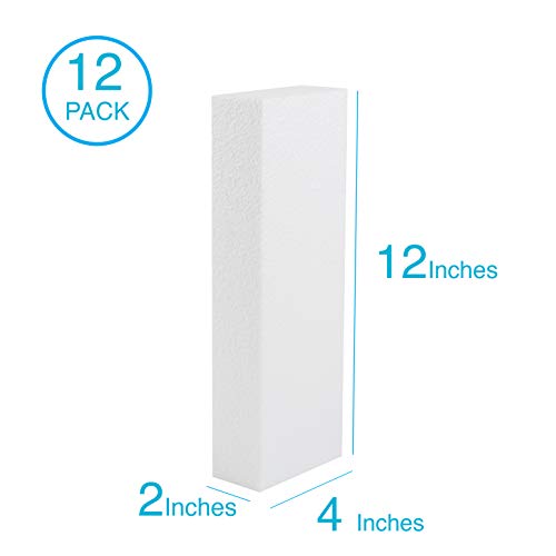 Silverlake 4x12x2 Craft Foam for Styrofoam Block Projects
