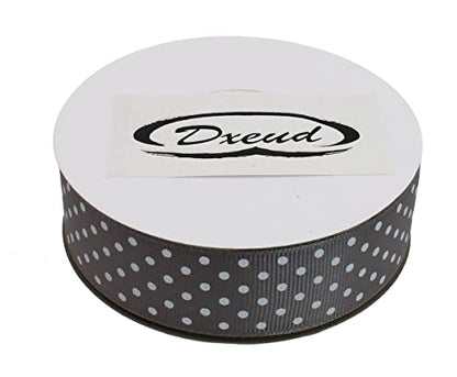 Polka Dot Grosgrain Ribbon 25 Yard Each Roll 100% Polyester