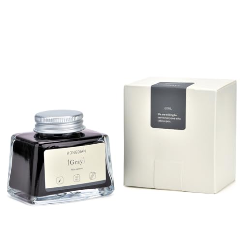 Hongdian Fountain Pen Bottled Ink Gray