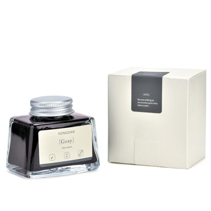 Hongdian Fountain Pen Bottled Ink Gray