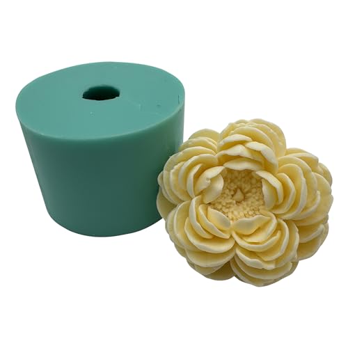 3D Peony Resin Crystal Epoxy Silicone Mold