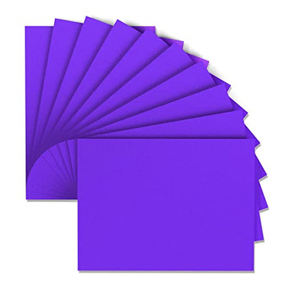 Purple Foam Sheets Crafts 9x12 Inch 2mm Eva Color Craft Foam Paper for Crafts Project Preschoolers Classroom Scrapbooking DIY Cosplay (10 Count)
