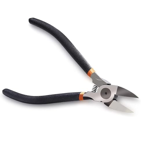 6 Inches Wire Cutters Heavy Duty Snips Flush Cut Side Cutters Pliers (3.5274 Ounce)