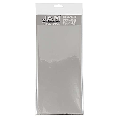 Tissue Paper Silver Mylar (3 Count)